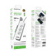 Мережевий подовжувач BOROFONE BAC9 Power 3-position socket(PD20W/1C3A)(EU/GER)(L=3M) White (6941991116667)