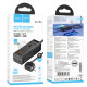 Мережевий подовжувач HOCO AC10A Barry PD65W GaN (2C2A with 1 socket) desktop charger Black (6942007601672)