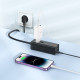 Мережевий подовжувач HOCO AC10A Barry PD65W GaN (2C2A with 1 socket) desktop charger Black (6942007601672)