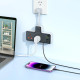 Мережевий подовжувач HOCO AC12 Reise 2-position expansion socket(PD30W/1C3A) Black (6942007607070)