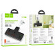 Мережевий подовжувач HOCO AC12 Reise 2-position expansion socket(PD30W/1C3A) Black (6942007607070)
