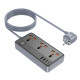 Мережевий подовжувач BOROFONE BAC3A Roy 3 position socket(PD20W/1C3A)(EU) Black (6941991111464)