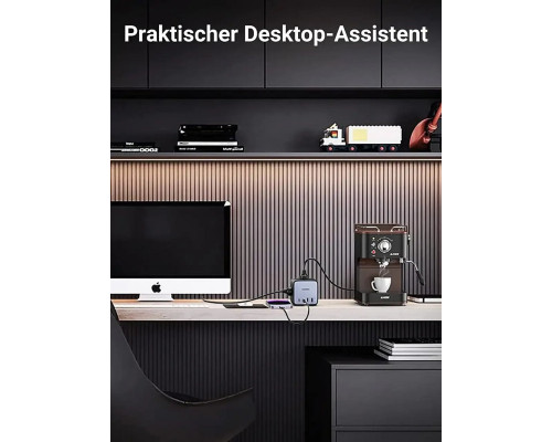 Мережевий зарядний пристрій UGREEN CD268 65W DigiNest Cube (2C2A) (UGR-60113) (UGR-60113)