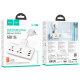 Мережевий подовжувач HOCO AC12A Reise 2-position expansion socket(PD30W/1C3A) White (6942007607100)