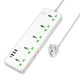 Мережевий подовжувач HOCO AC13A Talento 5-position socket(1C3A) White (6942007607148)