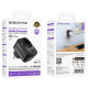 Мережевий фільтр BOROFONE BAC14 Wide 1-socket wall outlet (1C2A) (EU/GER) Black (6941991118890)