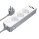 Мережевий подовжувач BOROFONE BAC9 Power 3-position socket(PD20W/1C3A)(EU/GER)(L=2M) White (6941991116650)