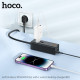 Мережевий подовжувач HOCO AC10A Barry PD65W GaN (2C2A with 1 socket) desktop charger(EU) Чорний mag-6942007601672131807