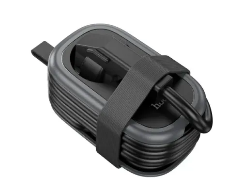 Мережевий подовжувач HOCO NS6 Sharp 1 position(1C2A) desktop socket(EU/GER) Чорний mag-6942007623940145086