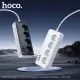 Мережевий подовжувач HOCO AC21 Sunlight 4-bit (1C3A) desktop socket (L=3M) Чорний mag-6942007636704146735
