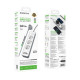 Мережевий подовжувач BOROFONE BAC9 Power 3-position socket PD20W/1C3A/3M білий mag-6941991116667139544
