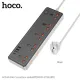 Мережевий подовжувач HOCO AC14A Rico 5-position socket(PD30W/1C3A)(EU) Чорний mag-6942007607179143483