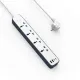 Мережевий подовжувач WiWU Wi-S007 8 in 1 20W GaN Power Strip 2C+2A+4AC 2м White mag-6977703656282153615