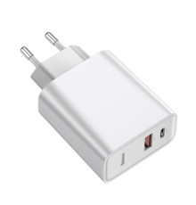 Мережевий зарядний пристрій Baseus Speed PPS Quick charger C+U 30W EU White