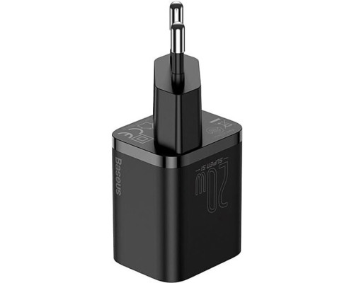 Мережевий зарядний пристрій Baseus Super Si Quick Charger 1C 20W EU Black