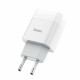 Мережевий зарядний пристрій HOCO C73A Glorious dual port charger White