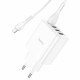 Мережевий зарядний пристрій HOCO C102A Fuerza QC3.0 four-port charger set(Micro) 18W White