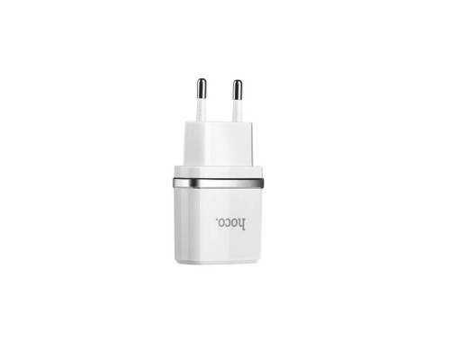 Мережевий зарядний пристрій HOCO C11 Smart single USB charger White