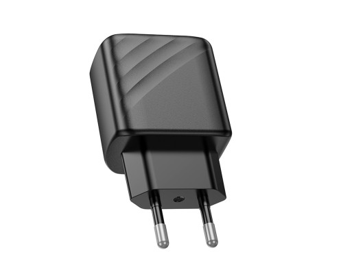 Мережевий зарядний пристрій HOCO CS22A Value single port PD30W charger Black