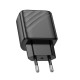 Мережевий зарядний пристрій HOCO CS22A Value single port PD30W charger Black