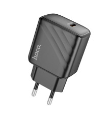 Мережевий зарядний пристрій HOCO CS22A Value single port PD30W charger Black