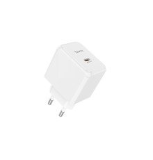 Мережевий зарядний пристрій HOCO CS13A Ocean single port PD20W charger White