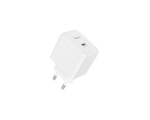 Мережевий зарядний пристрій HOCO CS13A Ocean single port PD20W charger White