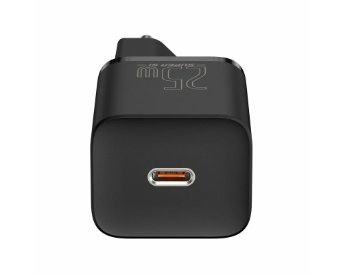 Мережевий зарядний пристрій Baseus Super Si Quick Charger 1C 25W EU Black