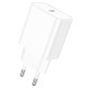 Мережевий зарядний пристрій BOROFONE BA71A Power single Port PD20W charger White