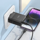 Мережевий зарядний пристрій HOCO C127A Intelligent four-port PD45W(1C3A) charger set(C to iP) Black