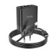 Мережевий зарядний пристрій HOCO C127A Intelligent four-port PD45W(1C3A) charger set(C to iP) Black