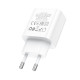 Мережевий зарядний пристрій HOCO C76A Pro Majestic single port PD30W charger White