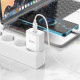 Мережевий зарядний пристрій HOCO C76A Pro Majestic single port PD30W charger White