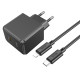 Мережевий зарядний пристрій HOCO CS13A Ocean single port PD20W charger set(C to iP) Black