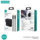 Мережевий зарядний пристрій Usams US-UM Fast Charger Kit-UM Series US-CC168 EU T52 140 W ACC GaN Fast Charger+US-SJ581 U82 Type-C To Type-C 240W PD3.