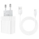 Мережевий зарядний пристрій BOROFONE BA47A Mighty speed single port QC3.0 3A + Micro-USB cable 18W White