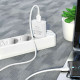 Мережевий зарядний пристрій BOROFONE BA74A Aspirer single port charger set(Type-C) White