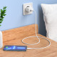 Мережевий зарядний пристрій HOCO C106A Leisure single port charger White