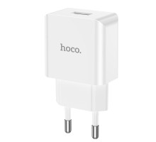 Мережевий зарядний пристрій HOCO C106A Leisure single port charger White