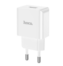 Мережевий зарядний пристрій HOCO C106A Leisure single port charger White