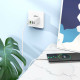 Мережевий зарядний пристрій BOROFONE BA79A Clever four-port PD20W(1C3A) charger set(Type-C to Type-C) White