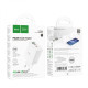 Мережевий зарядний пристрій HOCO C126A Pure power PD40W three-port(2C1A) charger White