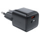 Мережевий зарядний пристрій ACEFAST A73 mini PD20W GaN USB-C charger Black