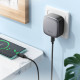 Мережевий зарядний пристрій HOCO CS33A Amanecer PD30W(2C1A) charger Black