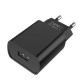 Мережевий зарядний пристрій BOROFONE BA20A Sharp single port charger Black