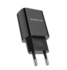 Мережевий зарядний пристрій BOROFONE BA20A Sharp single port charger set(Type-C) Black