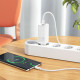 Мережевий зарядний пристрій HOCO N16 Scenery 65W three-port(2C1A) charger set(Type-C to Type-C) White