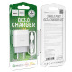 Мережевий зарядний пристрій HOCO C72Q Glorious single port QC3.0 charger set(Type-C) 18W White