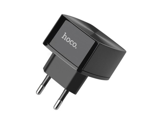 Мережевий зарядний пристрій HOCO C70A Cutting-edge single port QC3.0 charger Black