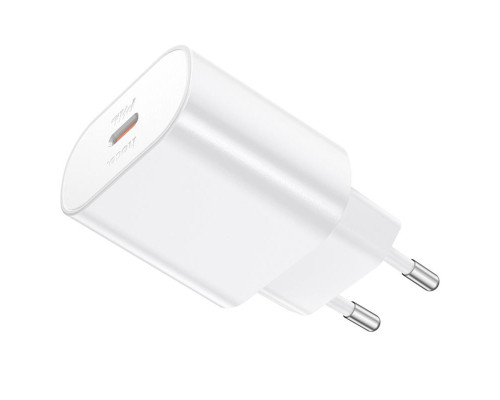 Мережевий зарядний пристрій HOCO N22 Jetta PD25W charger White